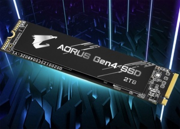 Емкость накопителей Gigabyte Aorus Gen4 SSD в M.2 с PCI Express 4.0 x4 достигает 2 ТБ