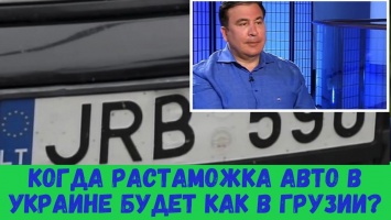 Саакашвили обнародовал концепцию некоррупционной растаможки автомобилей