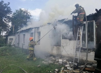 Под Одессой тушили частный дом - сгорел чердак