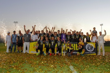ФК «Евпатория» стала двукратным чемпионом Премьер-лиги КФС