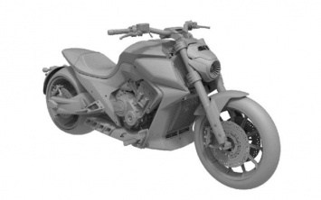Китайская компания Benda подала патент на мотоцикл класса круизер