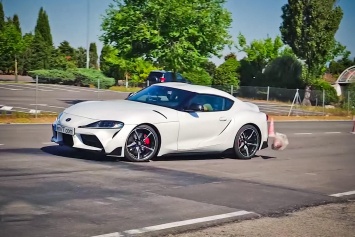 Новая Toyota Supra прошла «лосиный тест»