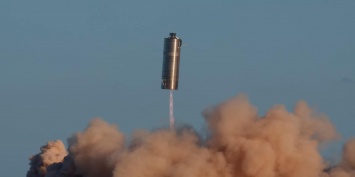 SpaceX показала испытания корабля для высадки на Луну и Марс