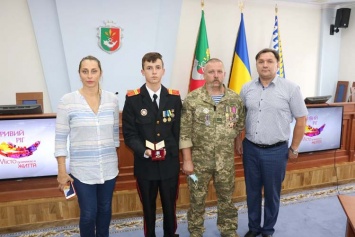 Криворожский лицеист стал самым молодым в Украине кавалером ордена «За мужество» III степени