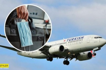 В Запорожье двух пассажиров самолета наказали за отсутствие масок. ВИДЕО