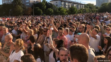 Песня Цоя заменила предвыборный митинг Тихановской