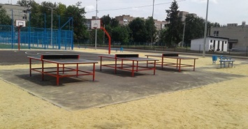 В Киевском районе реконструируют школьный стадион