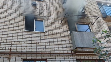 В Покрове огонь охватил 2-комнатную квартиру в жилом доме