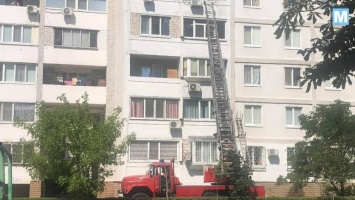 В Запорожской области 2-летний малыш заперся в квартире (ФОТО)