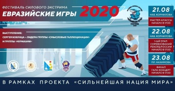 В Севастополе пройдет фестиваль силового экстрима «Евразии? ские игры-2020»