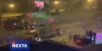 Стрельба по протестующим в Минске попала на видео