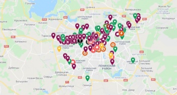 В Google создали карту митингов в Минске