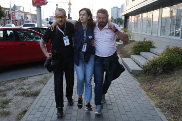 В ходе протестов в Минске пропали и пострадали несколько журналистов