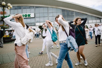 Акции женщин против насилия прошли по всей Белоруссии