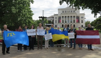 Узник Кремля Аметов поблагодарил украинских активистов в Латвии за поддержку