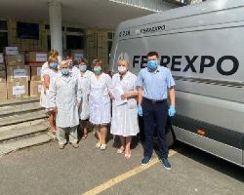 Белановский ГОК предоставил очередную помощь медучреждениям Кременчуга