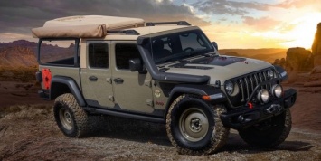 Gladiator на отдыхе: Jeep представил новый кемпер