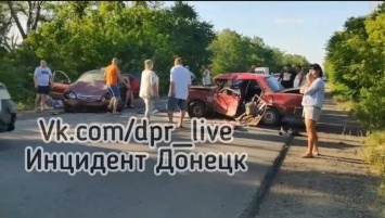 На трассе Донецк-Новоазовск пьяные оккупанты устроили серьезное ДТП, - ФОТО