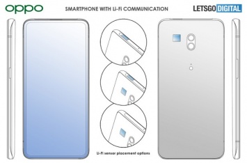 Oppo запатентовала смартфон с поддержкой Li-Fi