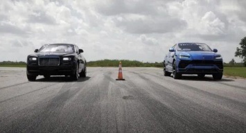 Rolls-Royce Wraith против Lamborghini Urus Hennessey (ВИДЕО)