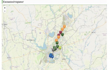 Криворожане онлайн могут следить за оперативными данными состояния качества воздуха