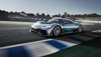 Гиперкар Mercedes-AMG One впервые вышел на тесты