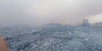 В Николаеве горит мусорный полигон: ликвидация продолжается, - ФОТО