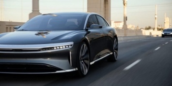 Lucid Air похвастался самой быстрой зарядкой батареи