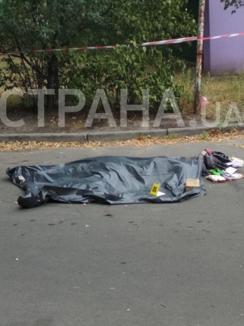В Киеве пьяный водитель мусоровоза наехал на мать с ребенком, женщина умерла. Фото 18+