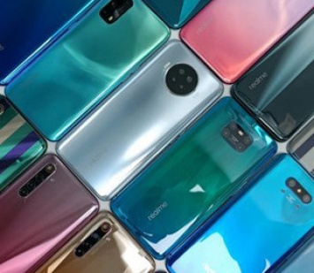 Realme показала смартфоны с разнообразным дизайном