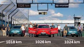 Nexen Tire приложила руку к новому рекорду для электромобилей