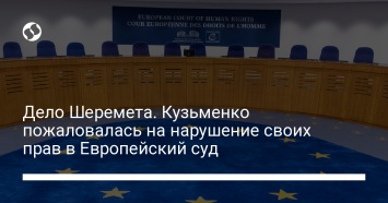 Дело Шеремета. Кузьменко пожаловалась на нарушение своих прав в Европейский суд