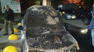 Поджог автомобиля "Схем": суд задержал подозреваемого