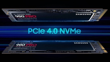 Samsung представила SSD 980 Pro PCIe 4.0 со скоростью чтения до 7 Гбайт/с