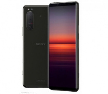 Смартфон Sony Xperia 5 II на официальном рендере