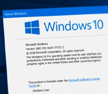 Microsoft продлила поддержку Windows 10 1803 на шесть месяцев
