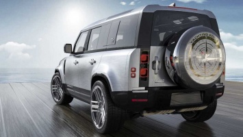 Ателье Carlex Design превратило Land Rover Defender в сухопутную яхту