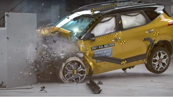 Kia Seltos провалил краш-тест от IIHS: видео