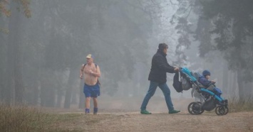 Густой смог накрыл Запорожье - задымленный город показали на видео
