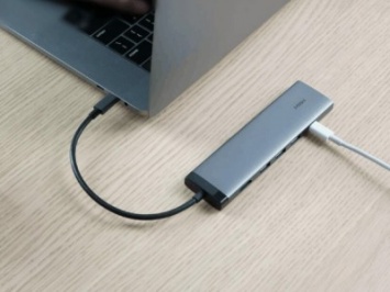 Xiaomi представила компактный USB-хаб 7-в-1 со сквозной зарядкой