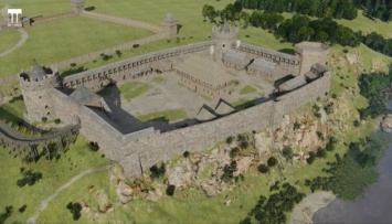 На Житомирщине воссоздали в 3D-формате Звягельский замок
