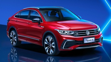 "Народное" купе Volkswagen Tiguan X представили официально в Китае