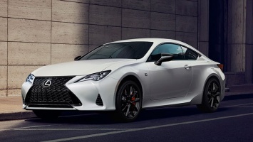 Lexus RC Coupe получил версию Black Line Edition