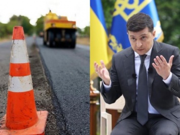 Показательный ремонт дорог устроили на Житомирщине к приезду Зеленского (ВИДЕО)