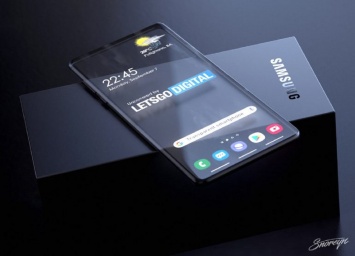 Samsung разрабатывает прозрачный смартфон: появился предполагаемый вид устройства
