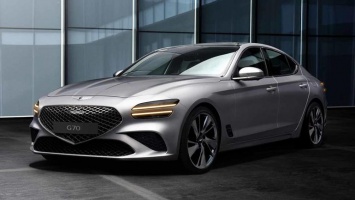 Genesis официально представил фото нового Genesis G70