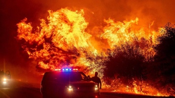Пожары в Калифорнии: NASA показало масштабы огня из космоса (фото)