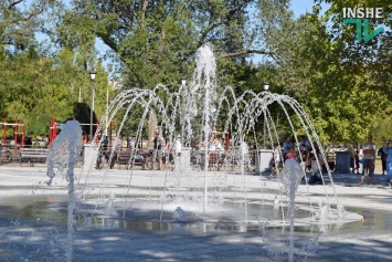 В «Сердце города» Николаева открыли фонтан (ФОТО, ВИДЕО)