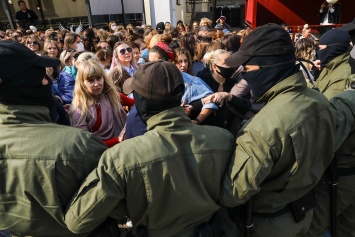 В Минске задержаны участницы женской акции протеста