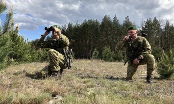 Украинские пограничники взяли под усиленную охрану границу с Беларусью